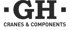 Logotipo GHSA Cranes and Components. Marina seca, la solución más sencilla para 
